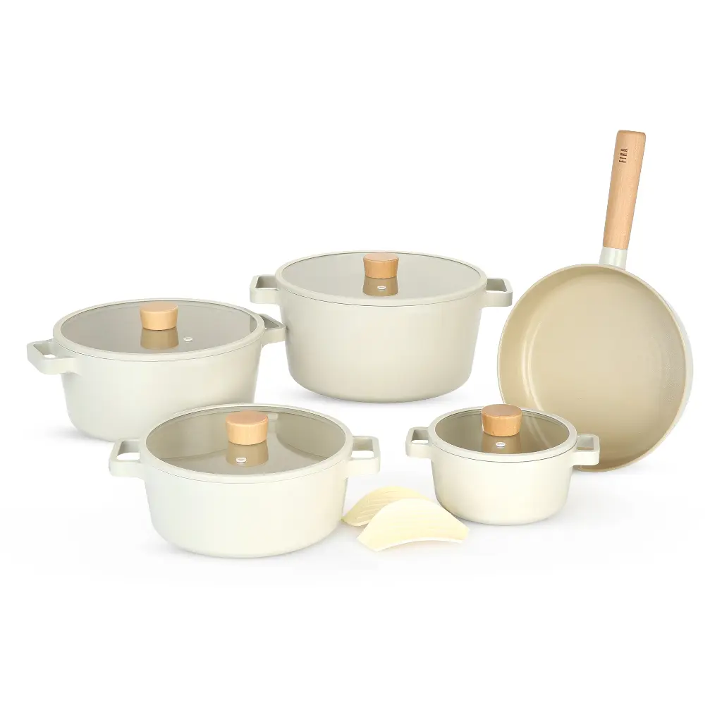 طقم حلل نيوفلام 11ق فيكا