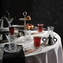 ط استكانة شاي بالطبق اتينا