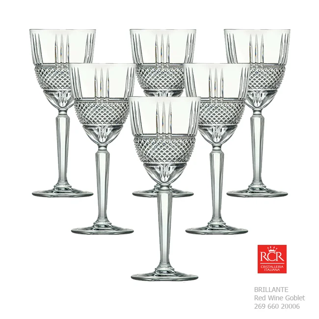 طقم كاس 6 قطع عصير بيرلينت - RCR