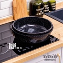 طقم صواني فرن 2قطعة جرانيت جيجيلي مقاس 32/30