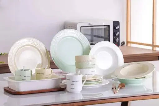 [59001513] طقم عشاء بورسلين 38 قطعة